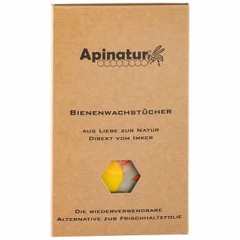 Apinatur emballages en cire d'abeille