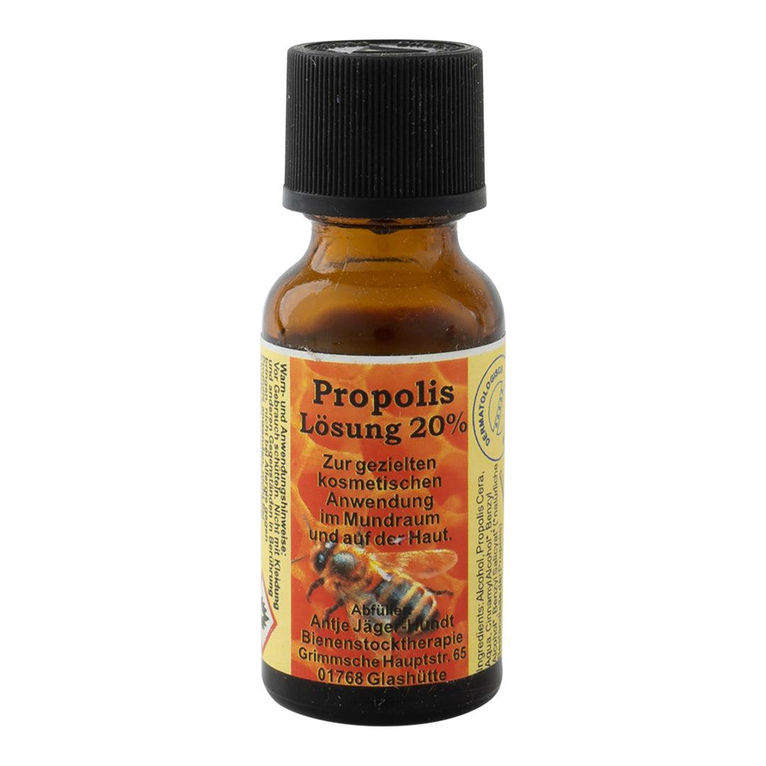 Solution de propolis 20 %, gouttes de propolis 20 ml avec alcool