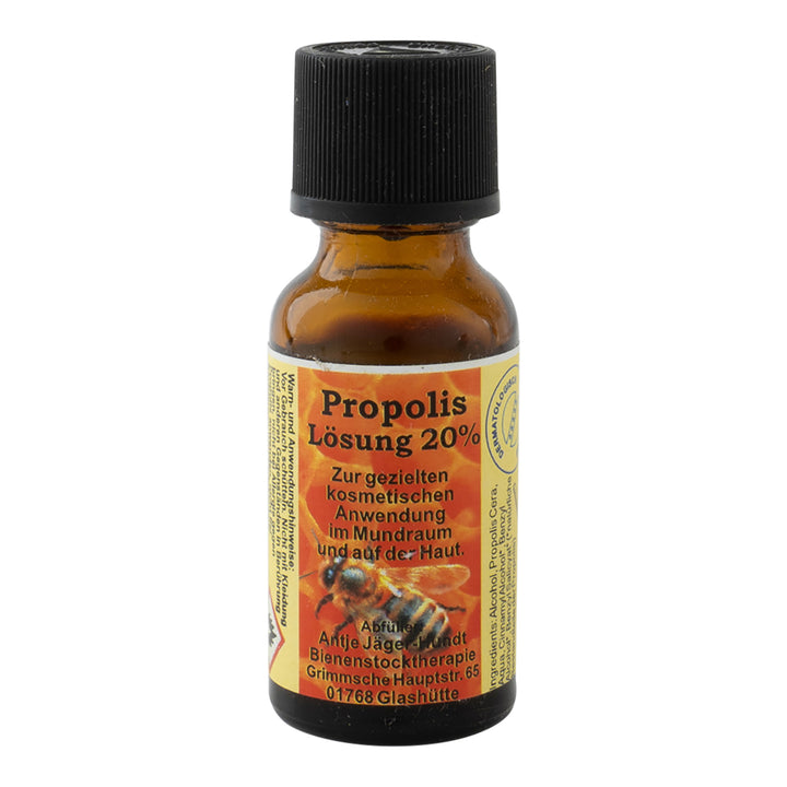 Solution de propolis 20 %, gouttes de propolis 20 ml avec alcool