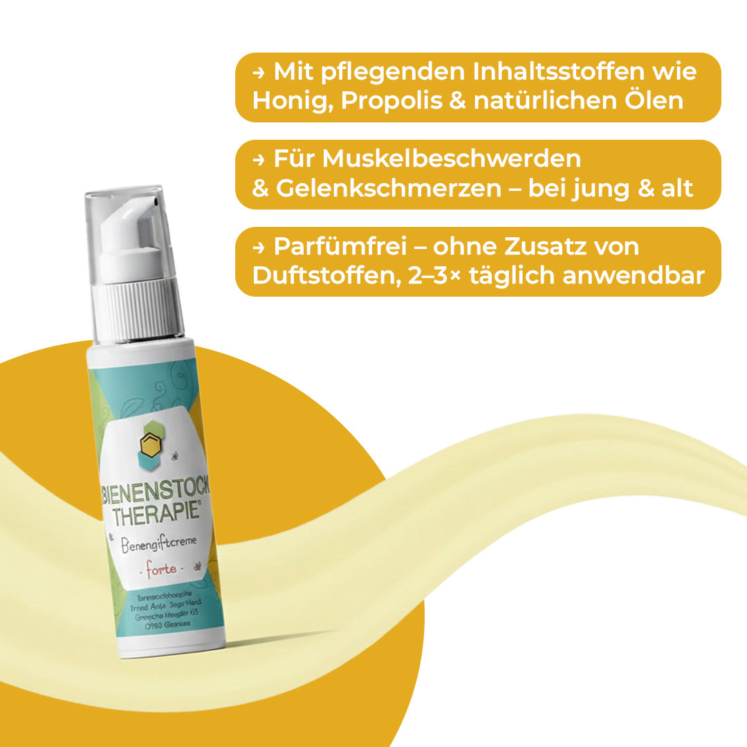 Apithérapie Crème au venin d'abeille forte 100 ml