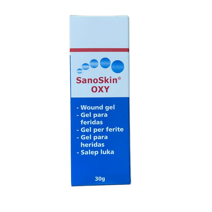 SanoSkin OXY Gel pour plaies à l'huile d'olive ozonisée