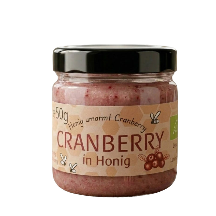 Miel bio aux canneberges 50g