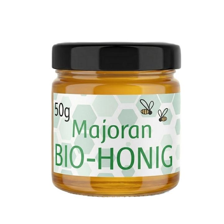 Miel de fleurs de marjolaine bio 50g