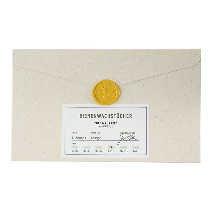 Tissu de cire d'abeille grand modèle
