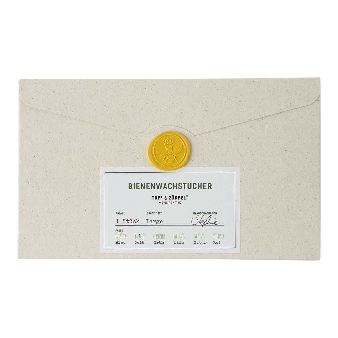 Tissu de cire d'abeille grand modèle