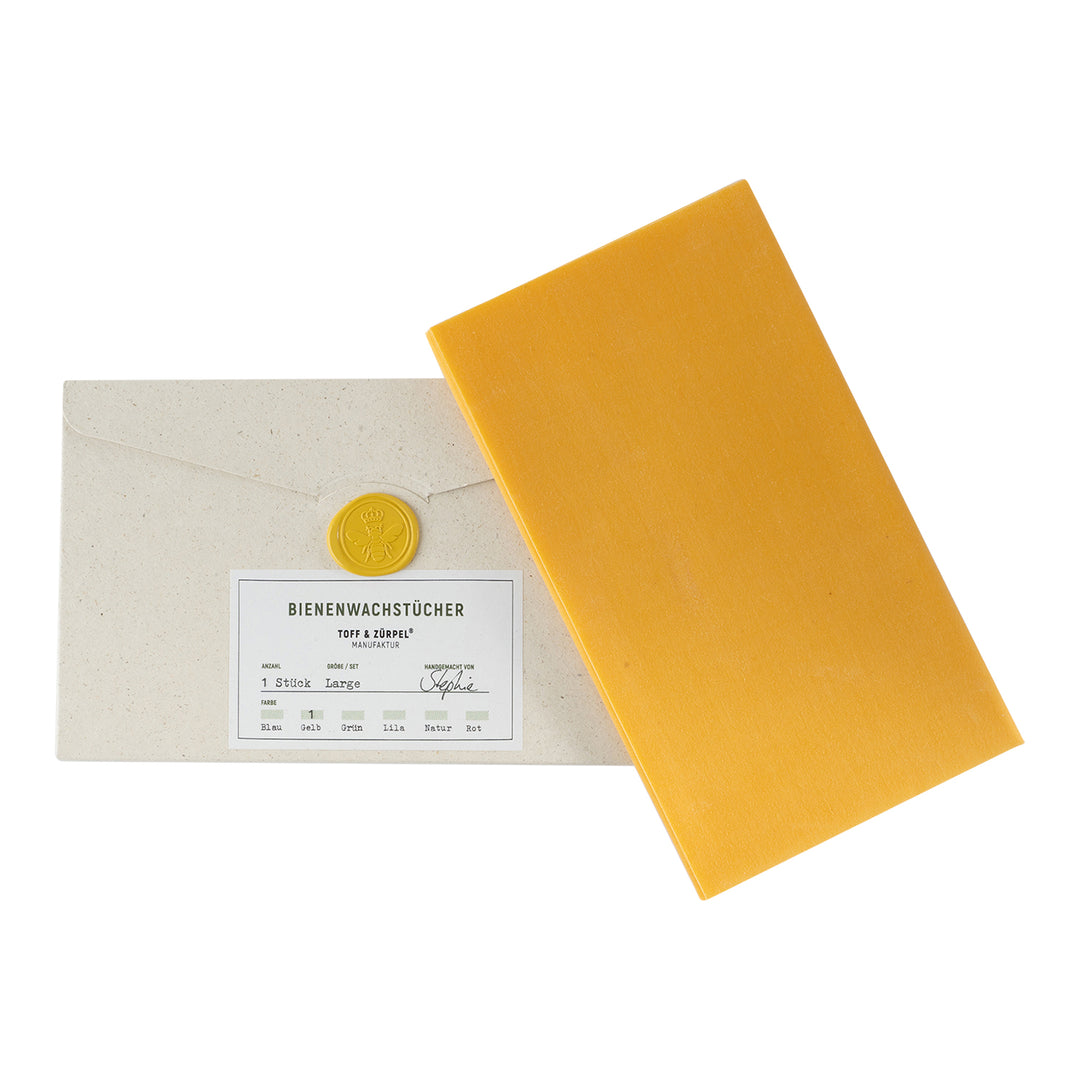 Tissu de cire d'abeille grand modèle