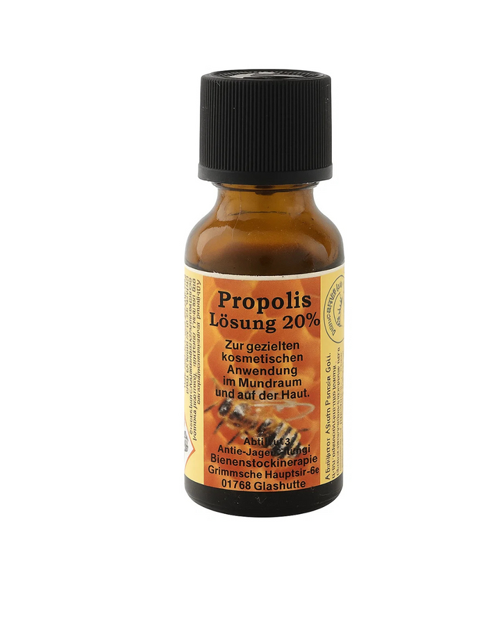 Solution de propolis 20 %, gouttes de propolis 20 ml avec alcool