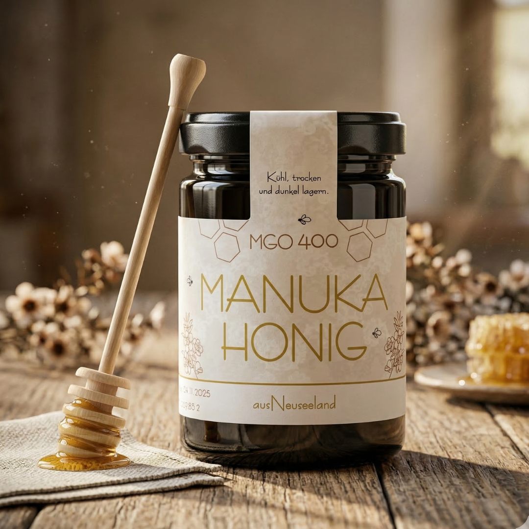 Miel de Manuka MGO 400+ en pot de 250g