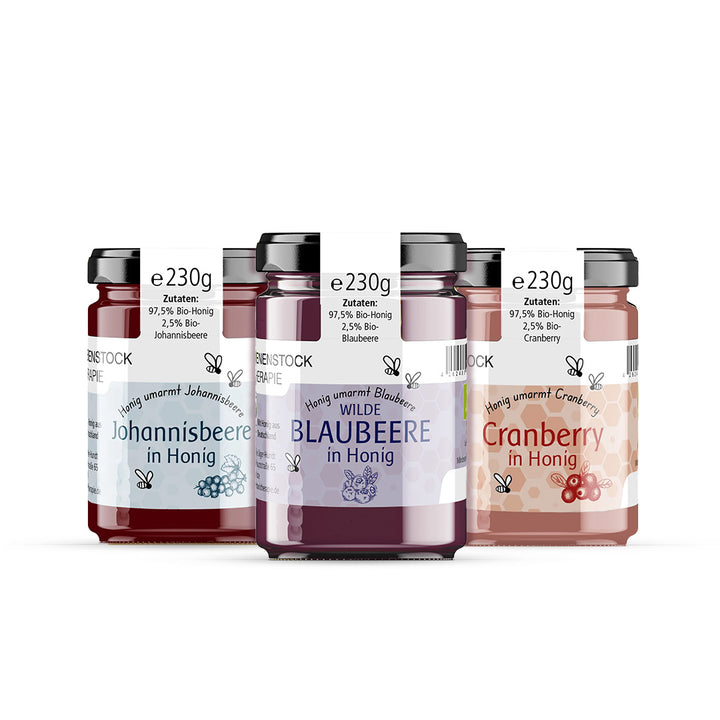 Coffret de Miels - Nos 3 Fruités X 230g