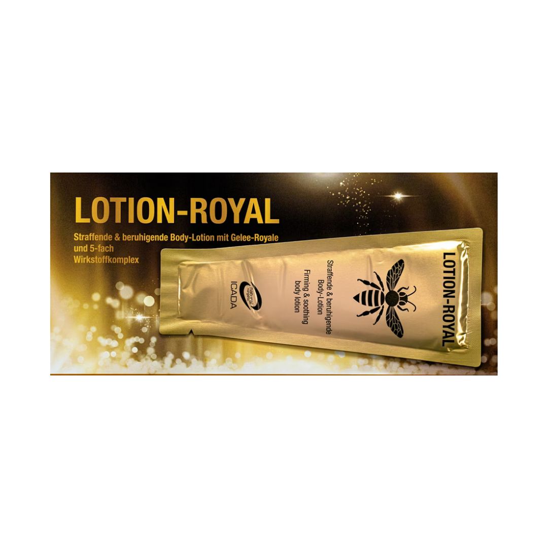 Lotion-Royal Körperlotion Probe – pflegende Körperlotion mit Gelee Royale von Schlosswald