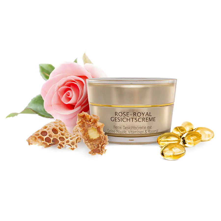 Rose Royal Gesichtscreme 50 ml – Anti-Aging Naturkosmetik mit Gelee Royale von Schlosswald