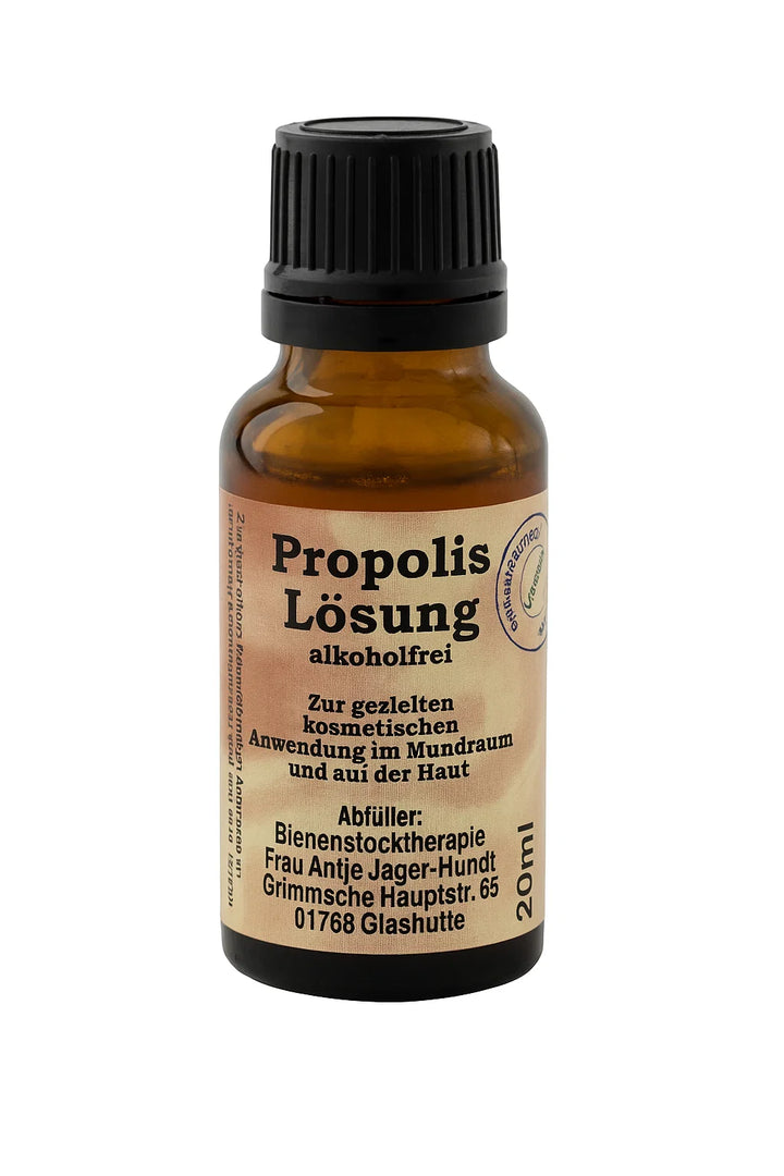 Solution de propolis gouttes de propolis 20 ml sans alcool