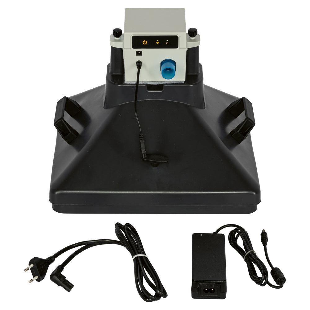 beecura® SYSTEM Inhalator schwarz – Propolis-Inhalator mit Netz und Kabel