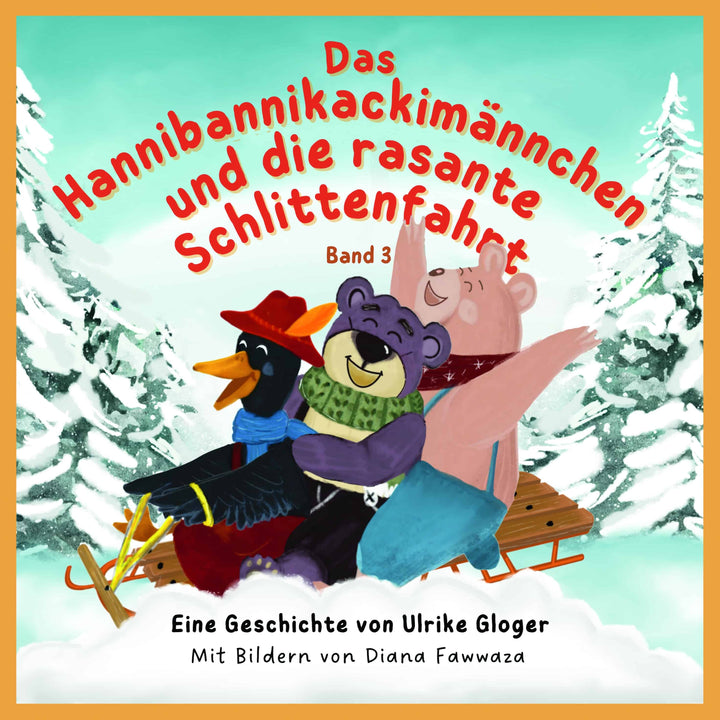 Le petit bonhomme Hannibannikacka et la descente en luge effrénée Livre