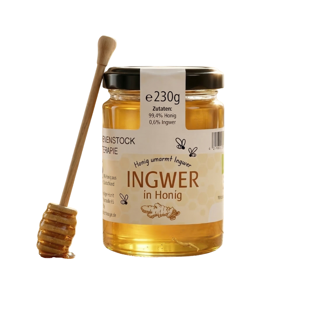 Ingwer in Bio Honig, 230 g