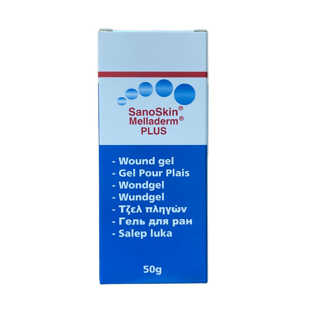 Melladerm Plus Medizinalhonig Hydro Wundgel mit Glycerin – Apofit Wundversorgung