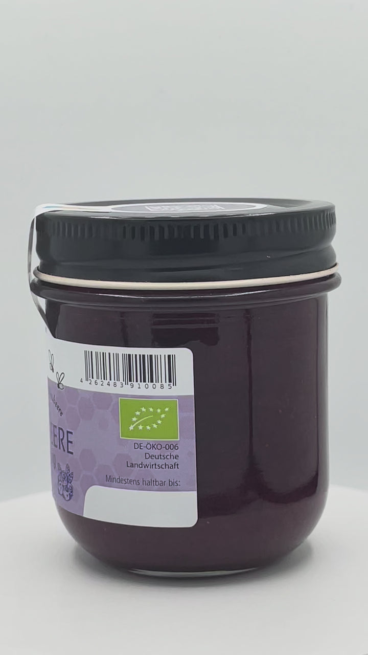 Myrtille sauvage dans du miel bio 230g