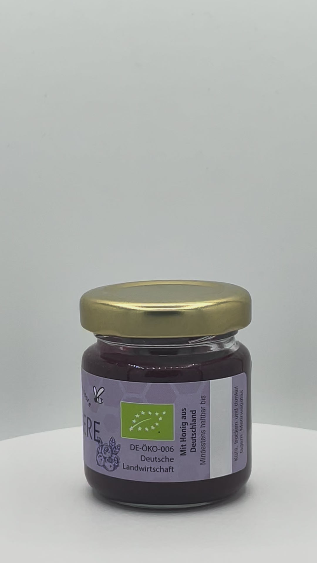 Miel bio aux myrtilles 50g