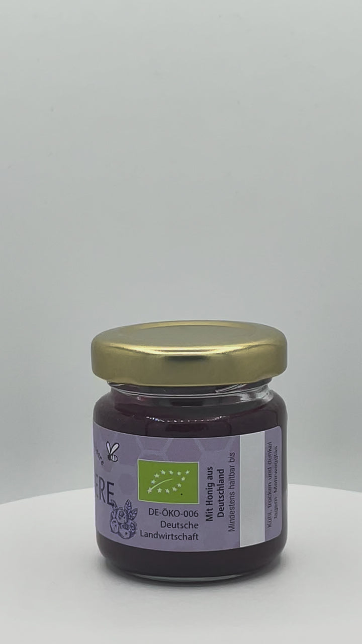 Miel bio aux myrtilles 50g