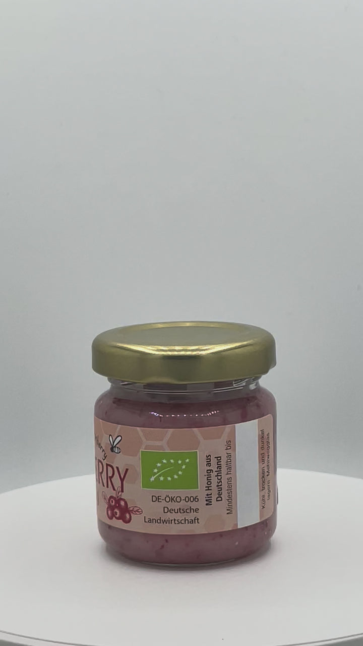 Miel bio aux canneberges 50g