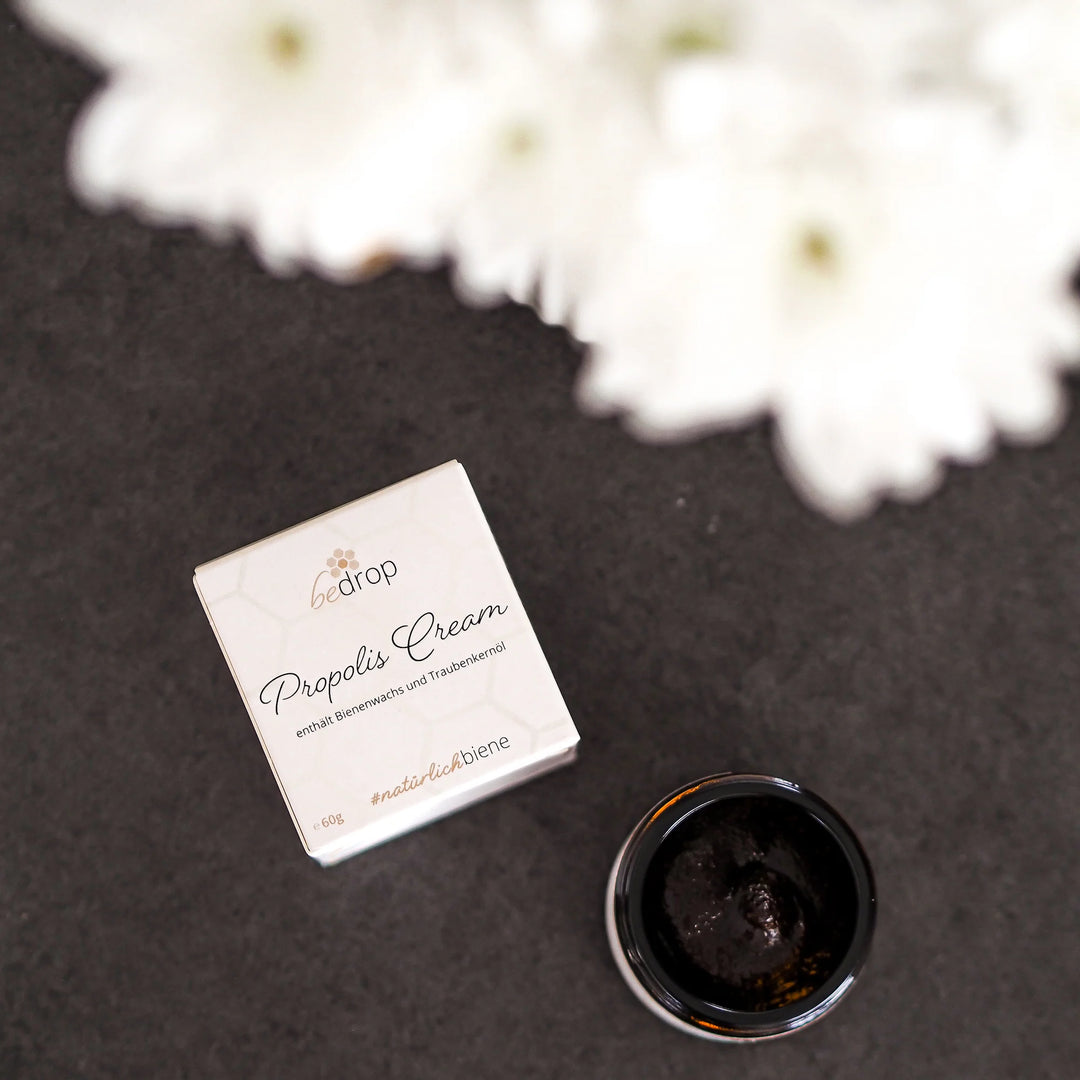 Pommade Propolis Bedrop 60 ml - avec cire d'abeille et huile de pépins de raisin
